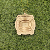 Kansas City Football Stadium 3D Ornament - Laser Cut - Wooden - Christmas - Missouri