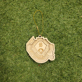 Detroit Baseball Stadium 3d Ornament - Laser Cut - Wooden - Christmas