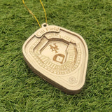 New York Baseball Stadium 3D Ornament - M Team - Laser Cut - Wooden - Christmas