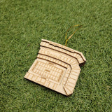 Bridgeforth Stadium Ornament: Wooden 3D College Football Christmas Decoration