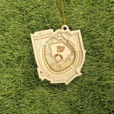Washington DC Baseball Stadium 3D Ornament - Laser Cut - Wooden - Christmas