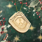 San Francisco Baseball Stadium 3D Ornament - Laser Cut - Wooden - Christmas