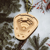 Los Angeles LA Baseball Stadium- A Team - 3D Ornament - Laser Cut - Wooden - Christmas