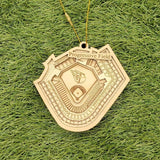 Cleveland Baseball Stadium 3d Ornament - Laser Cut - Wooden - Christmas
