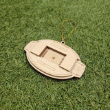 Dallas Football Stadium 3D Ornament - Laser Cut - Wooden - Christmas