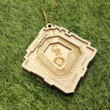 Denver Baseball Stadium 3D Ornament - Laser Cut - Wooden - Christmas