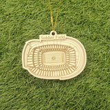 Chicago Football Stadium 3d Ornament - Laser Cut - Wooden - Christmas