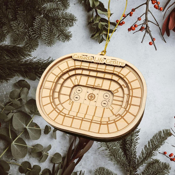 Professional Hockey Stadium Ornament
