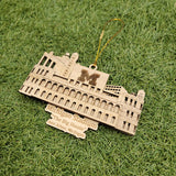 The Big House College Football DETAILED Stadium 3D Ornament - Michigan - Laser Cut - Wooden - Christmas