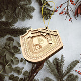 Cleveland Baseball Stadium 3d Ornament - Laser Cut - Wooden - Christmas