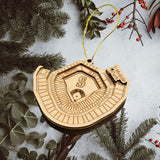 Seattle Baseball Stadium 3D Ornament - Laser Cut - Wooden - Christmas