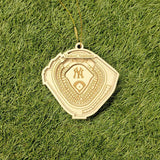 New York Baseball Stadium 3D Ornament - Y Team - Laser Cut - Wooden - Christmas