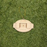 Dallas Football Stadium 3D Ornament - Laser Cut - Wooden - Christmas