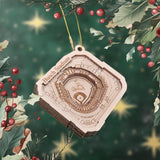 St Louis Baseball Stadium 3D Ornament - Laser Cut - Wooden - Christmas