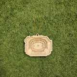 San Francisco Football Stadium 3D Ornament - Laser Cut - Wooden - Christmas