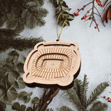 Kansas City Football Stadium 3D Ornament - Laser Cut - Wooden - Christmas - Missouri