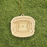 Cleveland Football Stadium 3D Ornament - Laser Cut - Wooden - Christmas