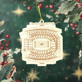 College Football Stadium Ornament - Laser Cut - Wooden - Christmas