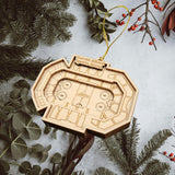 College Hockey Stadium Ornament