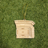 Bridgeforth Stadium Ornament: Wooden 3D College Football Christmas Decoration