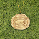 College Football Stadium Ornament - Laser Cut - Wooden - Christmas