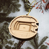 Seattle Football Stadium 3D Ornament - Laser Cut - Wooden - Christmas