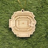 New England Football Stadium 3D Ornament - Laser Cut - Wooden - Christmas