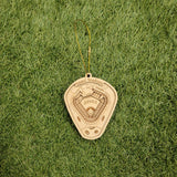Los Angeles LA Baseball Stadium- A Team - 3D Ornament - Laser Cut - Wooden - Christmas