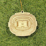 Washington DC Football Stadium 3D Ornament - Laser Cut - Wooden - Christmas