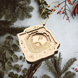 Pittsburgh Baseball Stadium 3d Ornament - Laser Cut - Wooden - Christmas