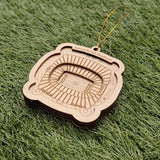 Kansas City Football Stadium 3D Ornament - Laser Cut - Wooden - Christmas - Missouri