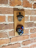 MAGNETIC Bottle Opener - Wall Mounted Bottle Opener - Natty Boh - Laser Engraved - Magnetic